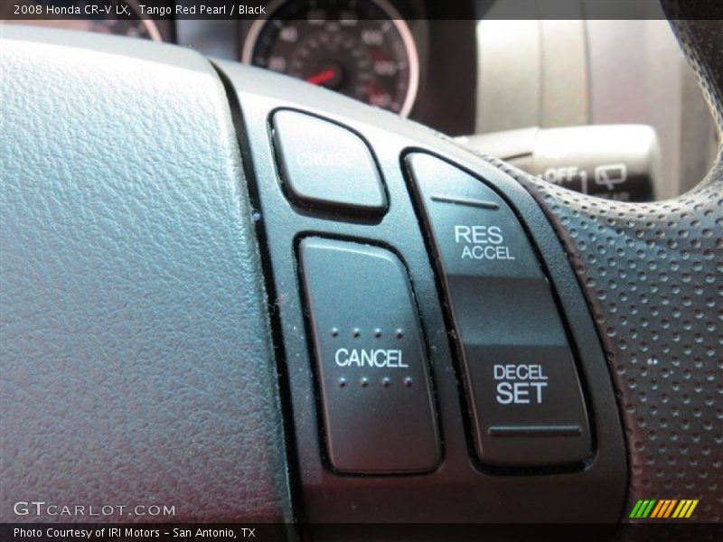 Tango Red Pearl / Black 2008 Honda CR-V LX
