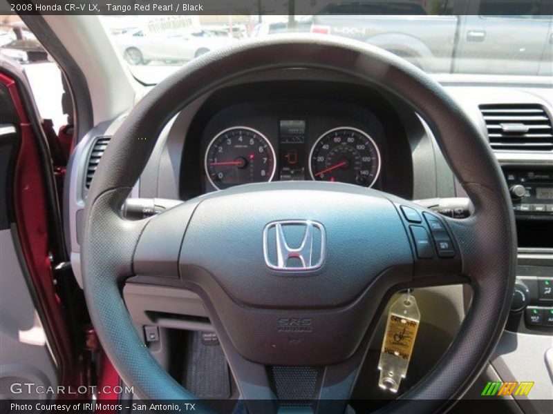 Tango Red Pearl / Black 2008 Honda CR-V LX