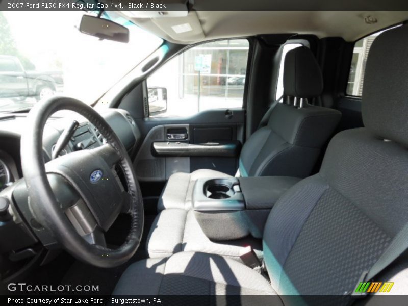 Black / Black 2007 Ford F150 FX4 Regular Cab 4x4