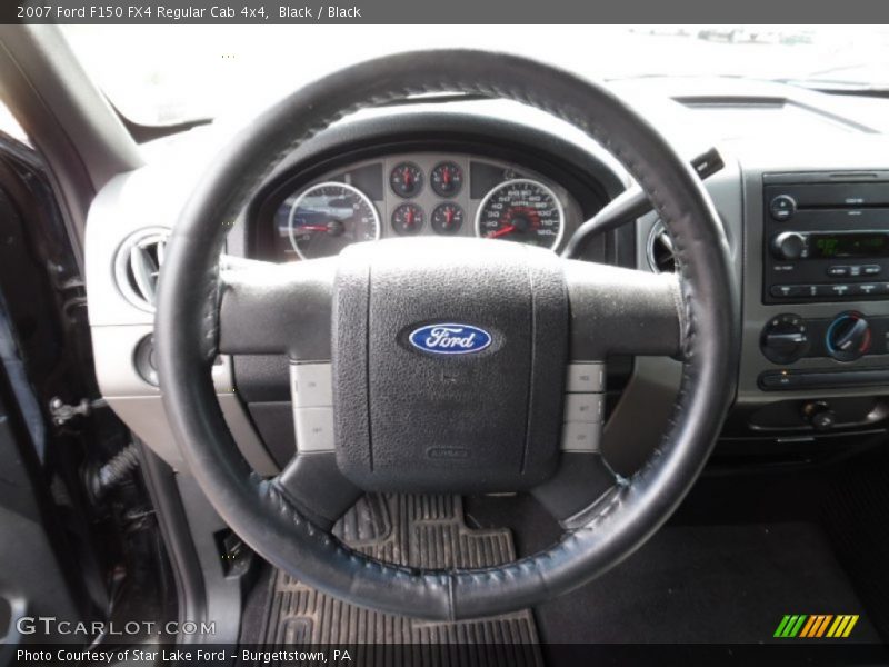 Black / Black 2007 Ford F150 FX4 Regular Cab 4x4
