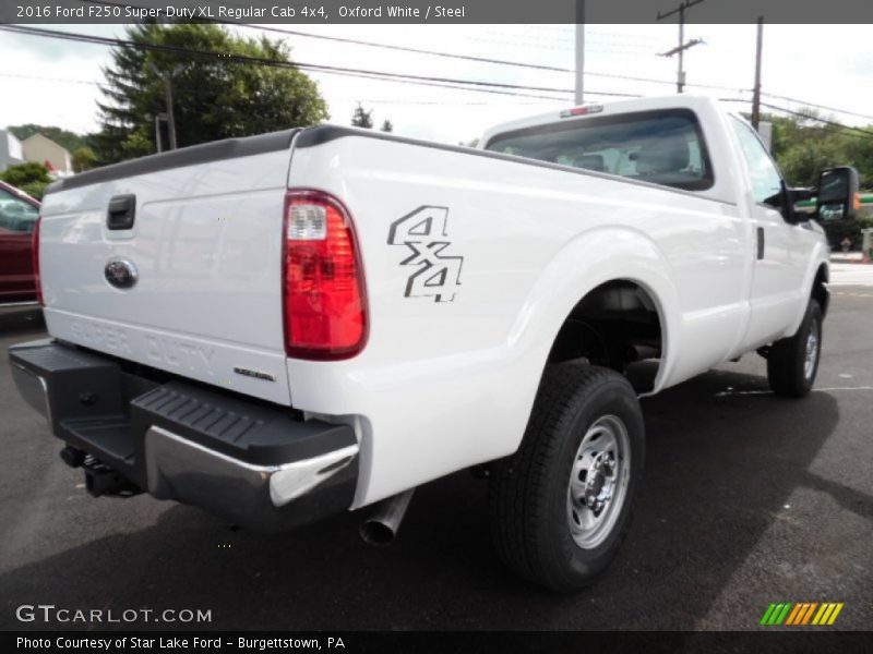 Oxford White / Steel 2016 Ford F250 Super Duty XL Regular Cab 4x4