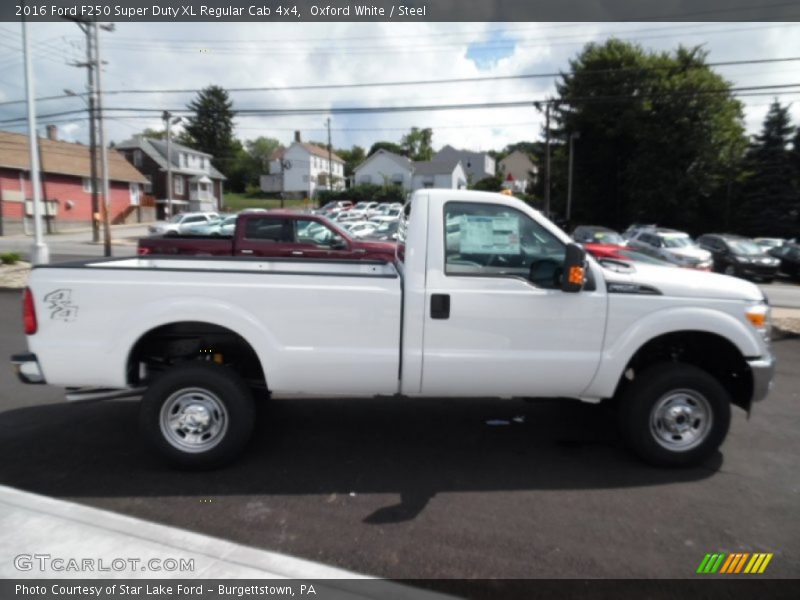 Oxford White / Steel 2016 Ford F250 Super Duty XL Regular Cab 4x4