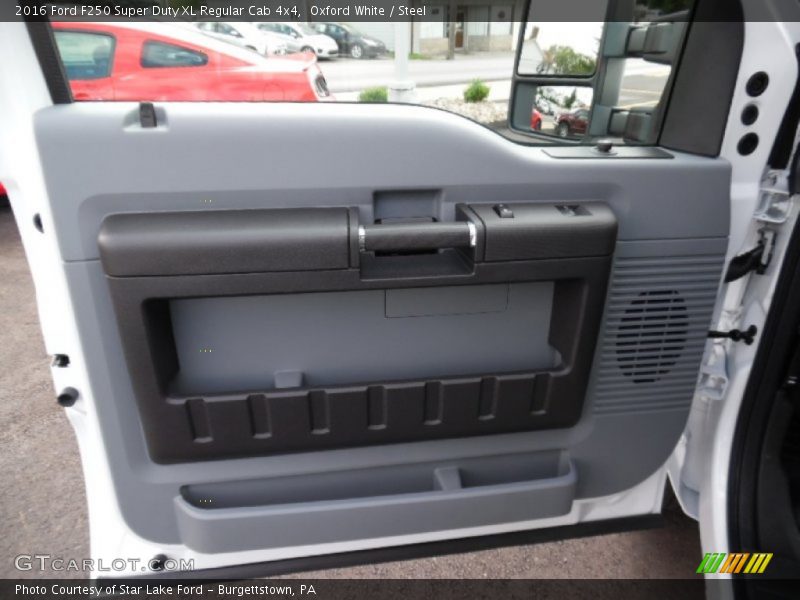 Oxford White / Steel 2016 Ford F250 Super Duty XL Regular Cab 4x4