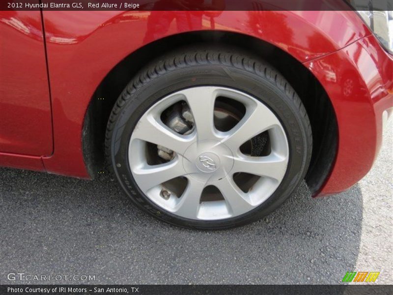 Red Allure / Beige 2012 Hyundai Elantra GLS
