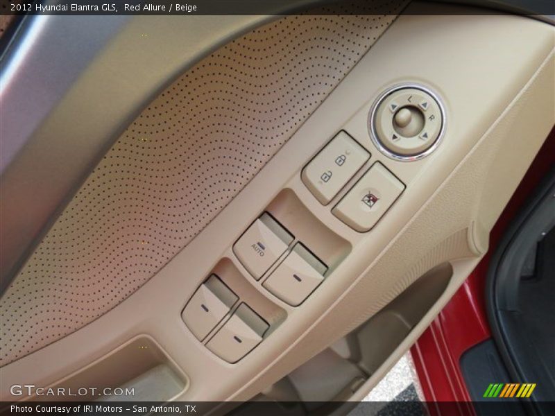 Red Allure / Beige 2012 Hyundai Elantra GLS
