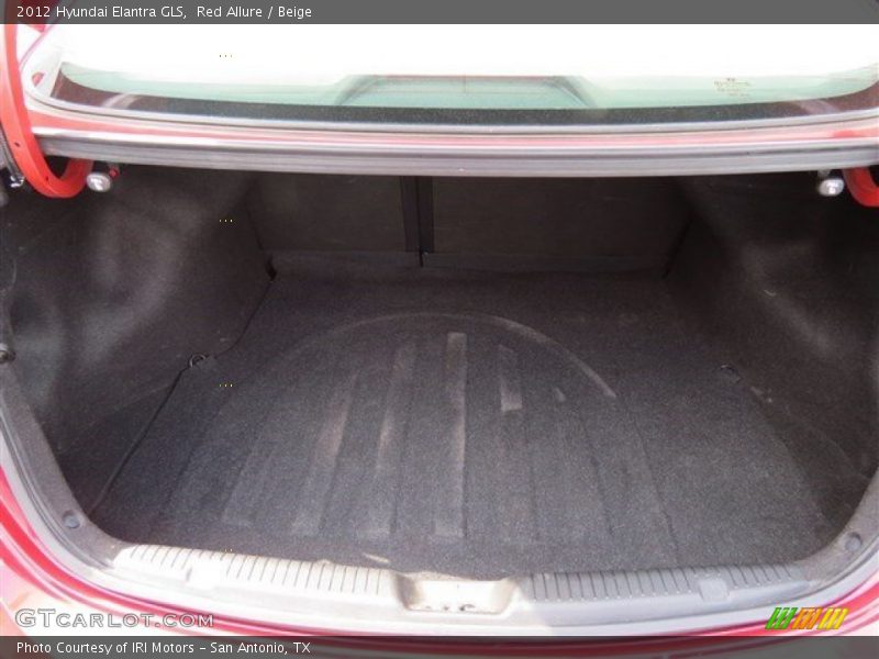 Red Allure / Beige 2012 Hyundai Elantra GLS