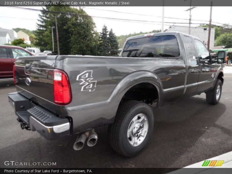 Magnetic Metallic / Steel 2016 Ford F250 Super Duty XLT Super Cab 4x4