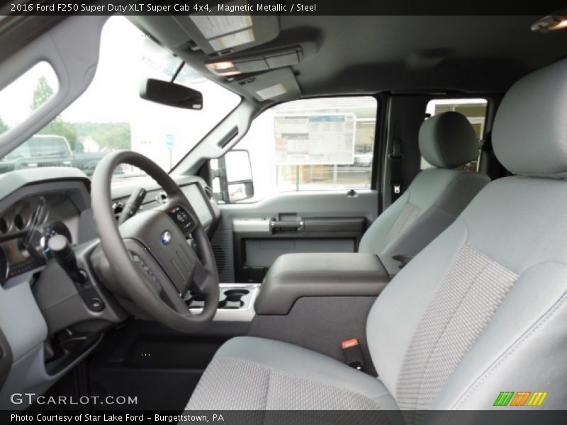 Magnetic Metallic / Steel 2016 Ford F250 Super Duty XLT Super Cab 4x4