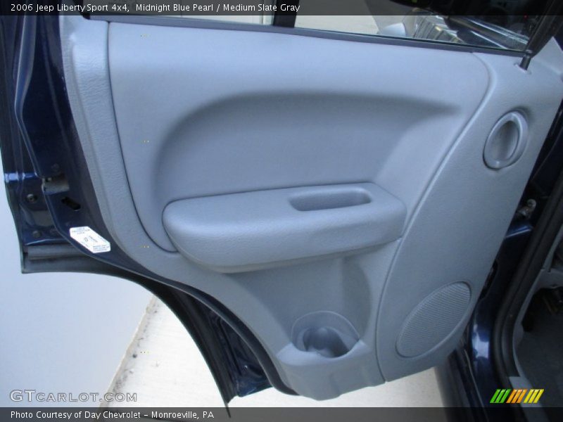 Midnight Blue Pearl / Medium Slate Gray 2006 Jeep Liberty Sport 4x4