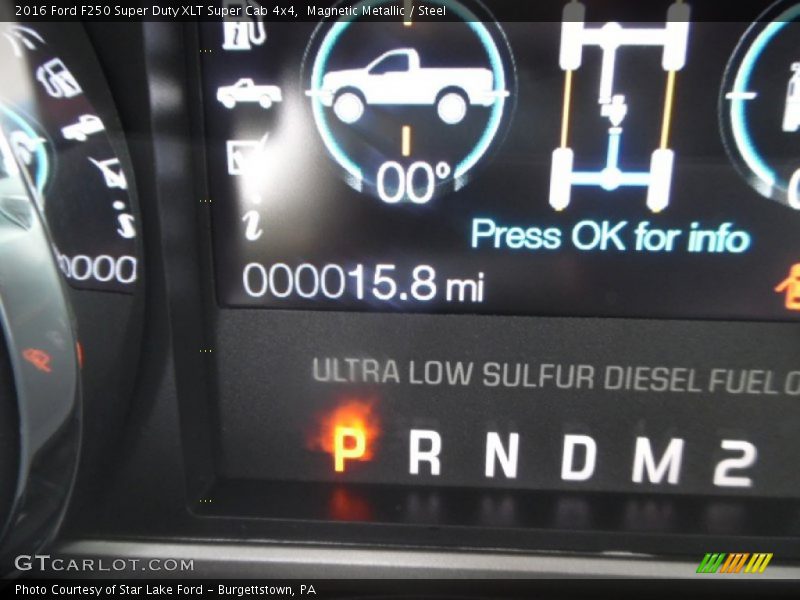 Magnetic Metallic / Steel 2016 Ford F250 Super Duty XLT Super Cab 4x4