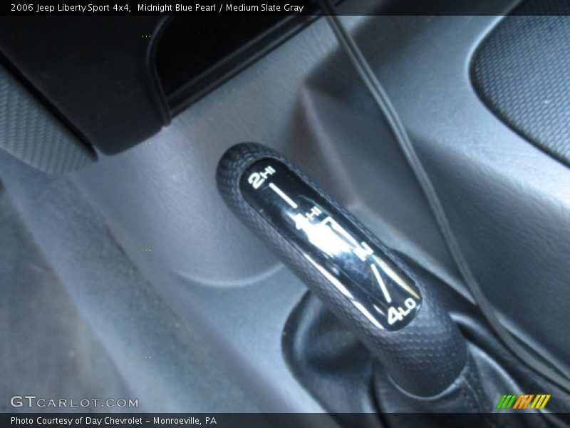 Midnight Blue Pearl / Medium Slate Gray 2006 Jeep Liberty Sport 4x4