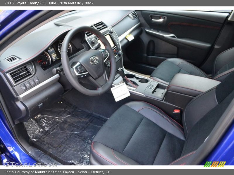 2016 Camry XSE Black Interior