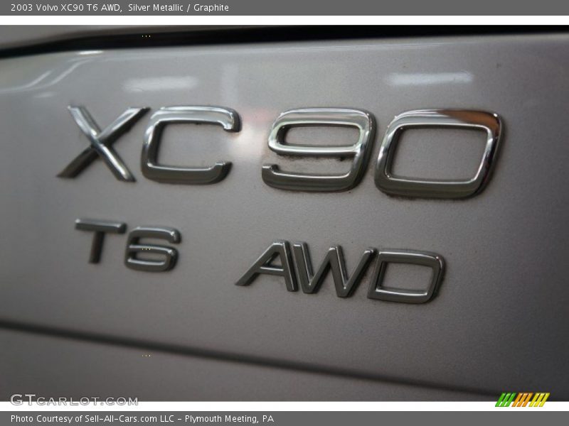 Silver Metallic / Graphite 2003 Volvo XC90 T6 AWD
