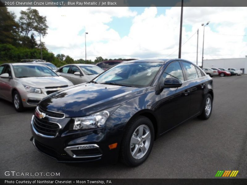 Blue Ray Metallic / Jet Black 2016 Chevrolet Cruze Limited LT