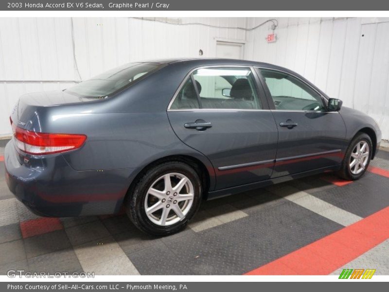 Graphite Pearl / Gray 2003 Honda Accord EX V6 Sedan