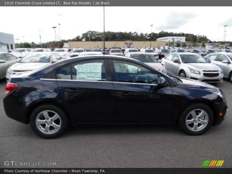 Blue Ray Metallic / Jet Black 2016 Chevrolet Cruze Limited LT
