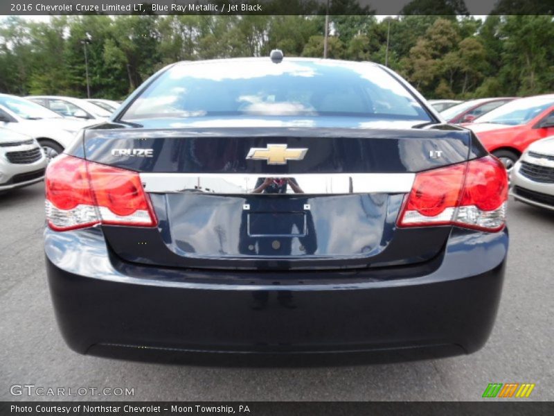 Blue Ray Metallic / Jet Black 2016 Chevrolet Cruze Limited LT