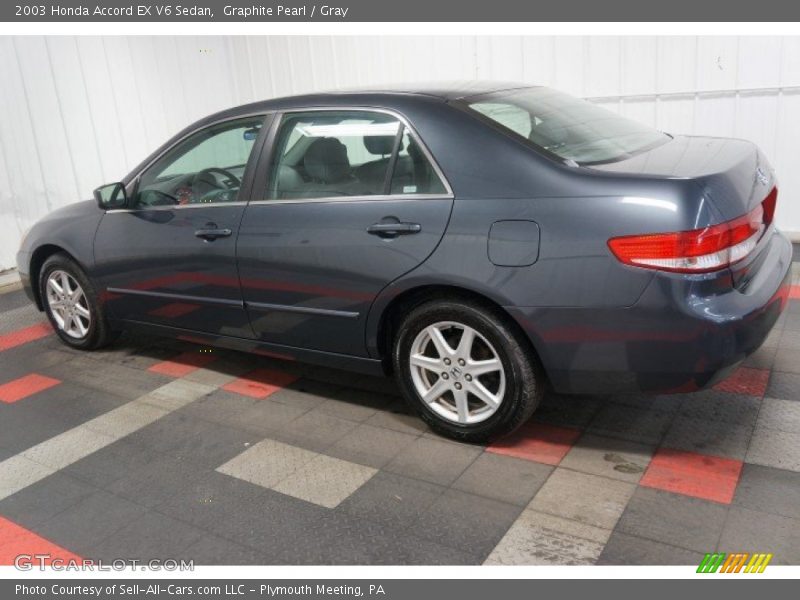 Graphite Pearl / Gray 2003 Honda Accord EX V6 Sedan