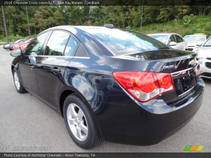 Blue Ray Metallic / Jet Black 2016 Chevrolet Cruze Limited LT