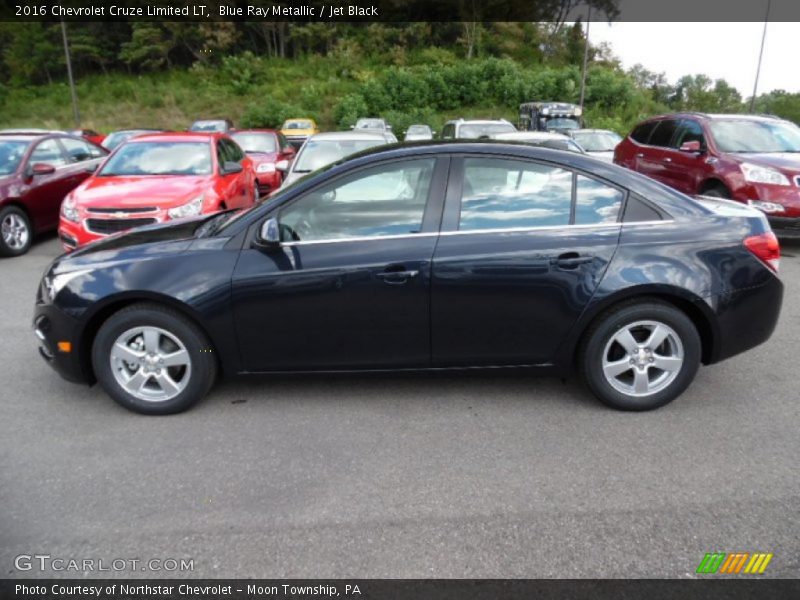 Blue Ray Metallic / Jet Black 2016 Chevrolet Cruze Limited LT