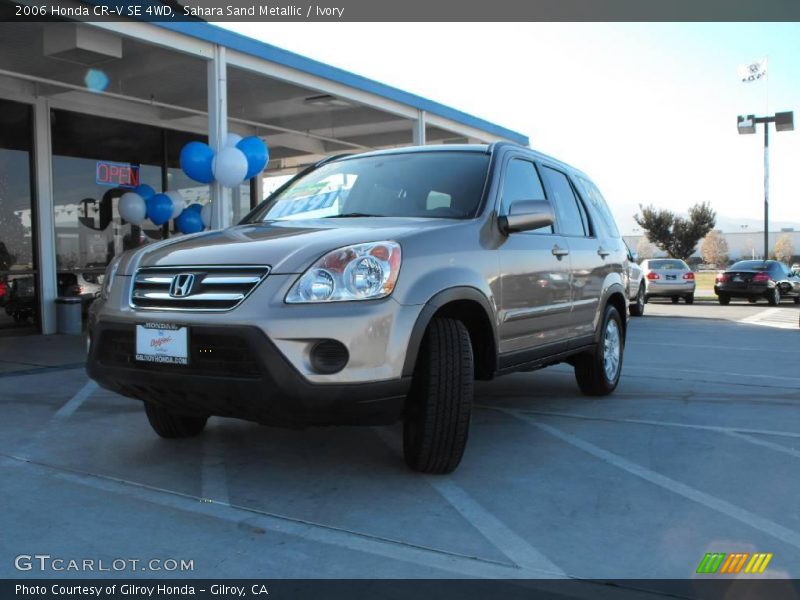 Sahara Sand Metallic / Ivory 2006 Honda CR-V SE 4WD