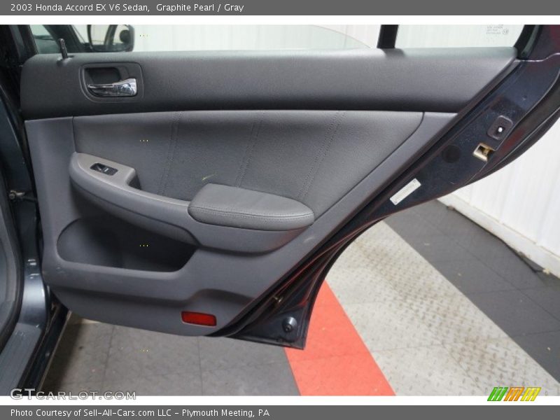 Graphite Pearl / Gray 2003 Honda Accord EX V6 Sedan