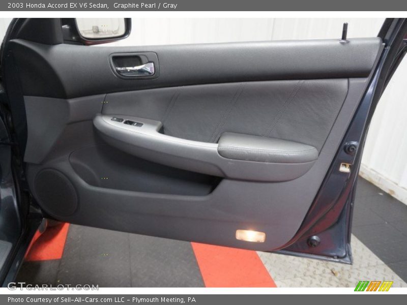 Graphite Pearl / Gray 2003 Honda Accord EX V6 Sedan
