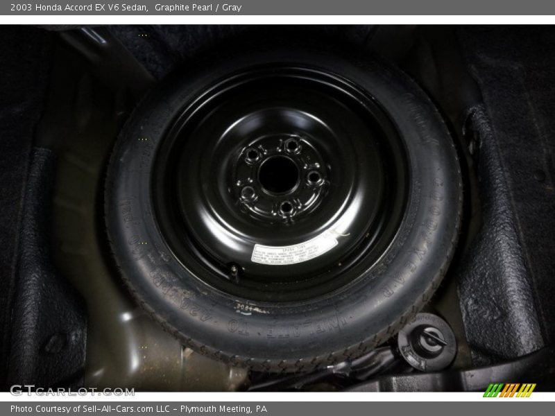 Graphite Pearl / Gray 2003 Honda Accord EX V6 Sedan