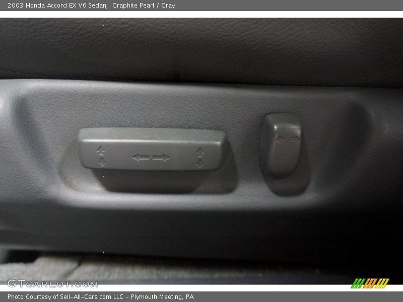 Graphite Pearl / Gray 2003 Honda Accord EX V6 Sedan