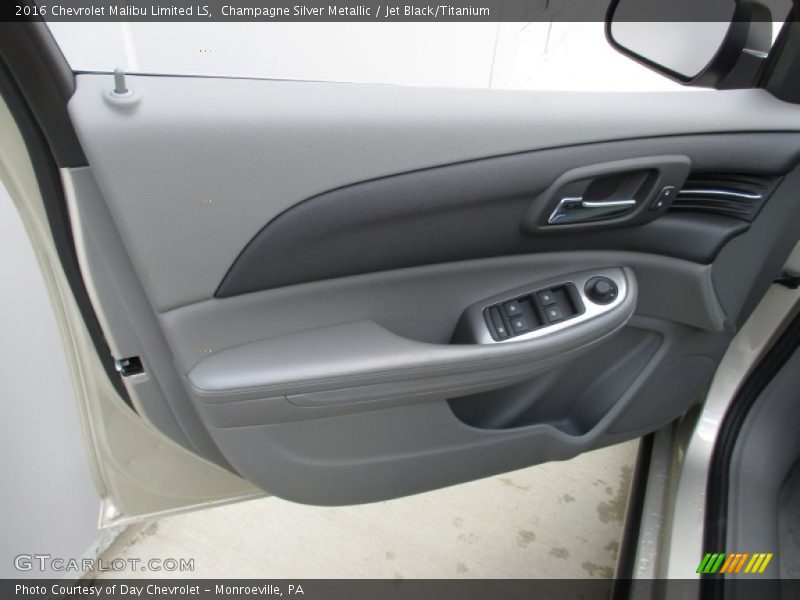 Champagne Silver Metallic / Jet Black/Titanium 2016 Chevrolet Malibu Limited LS