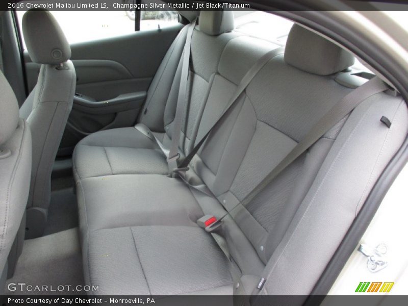 Champagne Silver Metallic / Jet Black/Titanium 2016 Chevrolet Malibu Limited LS