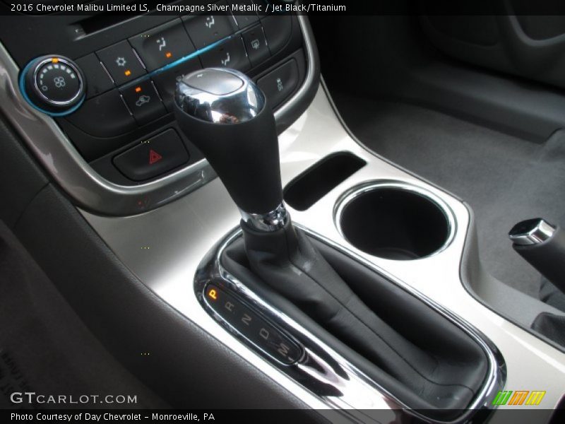 Champagne Silver Metallic / Jet Black/Titanium 2016 Chevrolet Malibu Limited LS