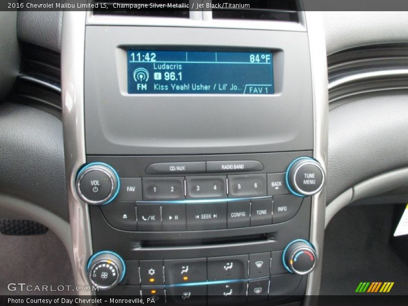 Champagne Silver Metallic / Jet Black/Titanium 2016 Chevrolet Malibu Limited LS