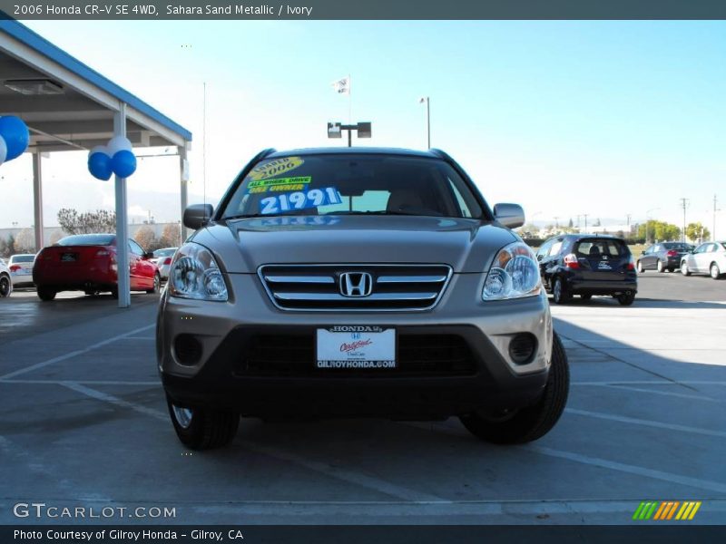 Sahara Sand Metallic / Ivory 2006 Honda CR-V SE 4WD