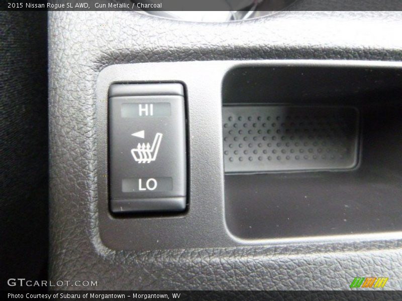 Gun Metallic / Charcoal 2015 Nissan Rogue SL AWD