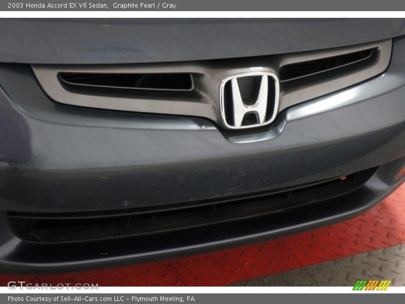 Graphite Pearl / Gray 2003 Honda Accord EX V6 Sedan