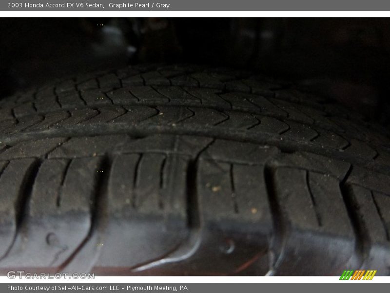 Graphite Pearl / Gray 2003 Honda Accord EX V6 Sedan