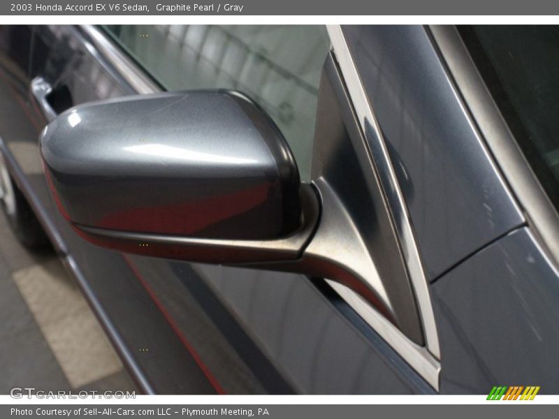 Graphite Pearl / Gray 2003 Honda Accord EX V6 Sedan