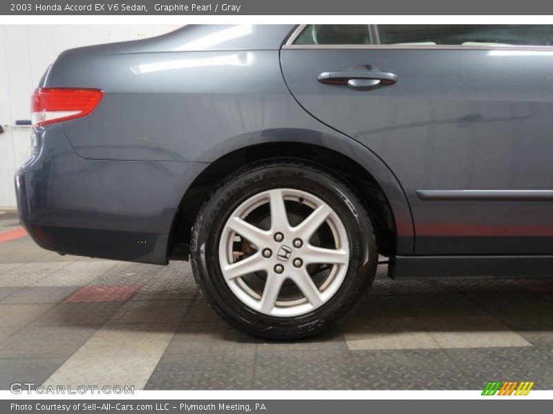 Graphite Pearl / Gray 2003 Honda Accord EX V6 Sedan