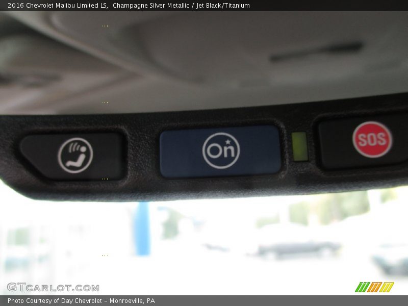Champagne Silver Metallic / Jet Black/Titanium 2016 Chevrolet Malibu Limited LS