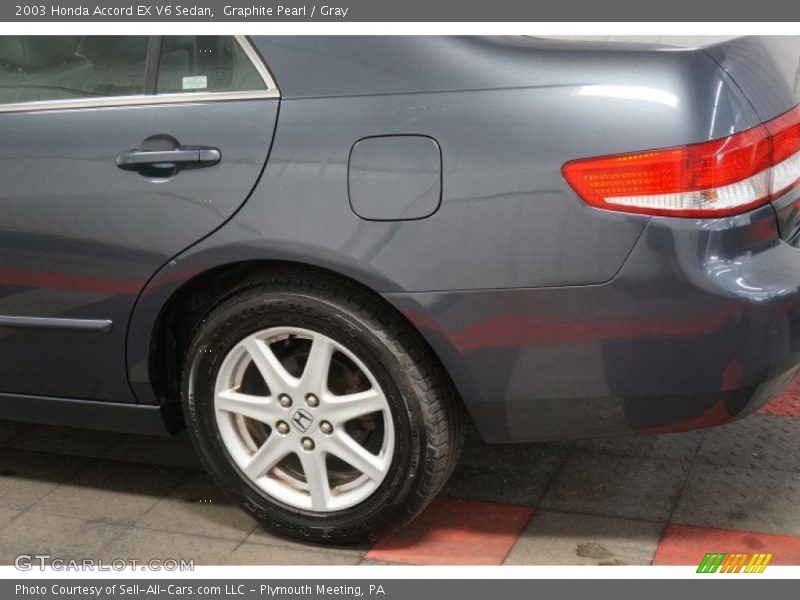 Graphite Pearl / Gray 2003 Honda Accord EX V6 Sedan