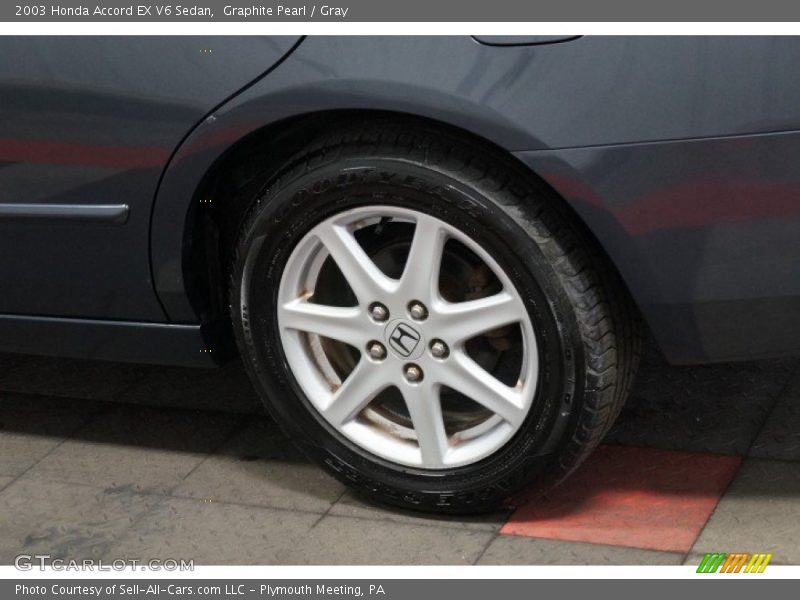 Graphite Pearl / Gray 2003 Honda Accord EX V6 Sedan