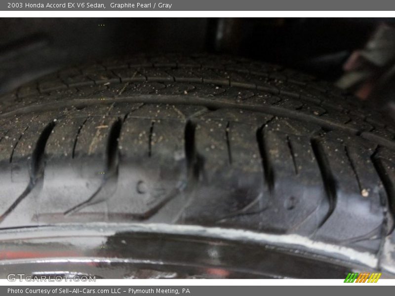 Graphite Pearl / Gray 2003 Honda Accord EX V6 Sedan