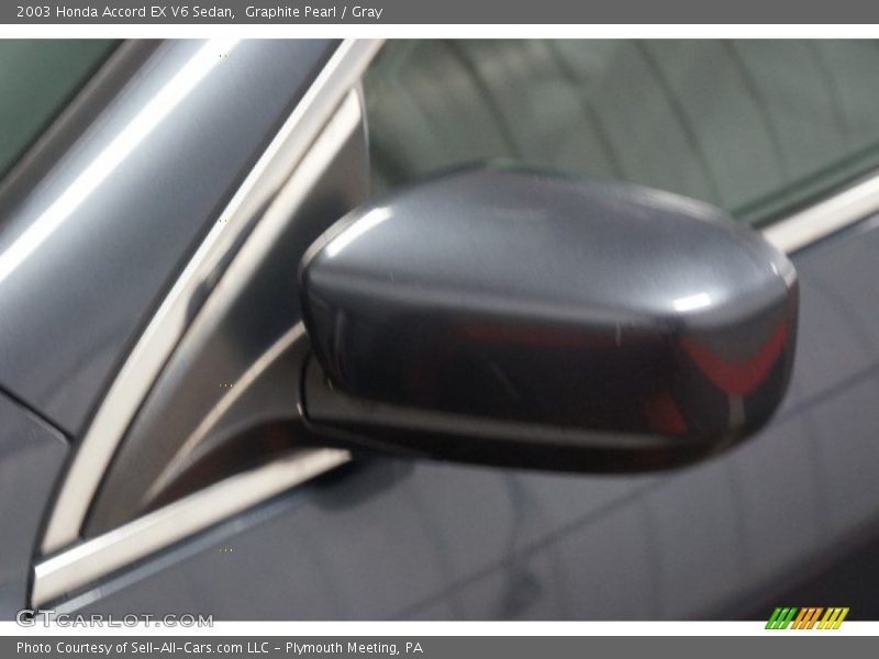Graphite Pearl / Gray 2003 Honda Accord EX V6 Sedan