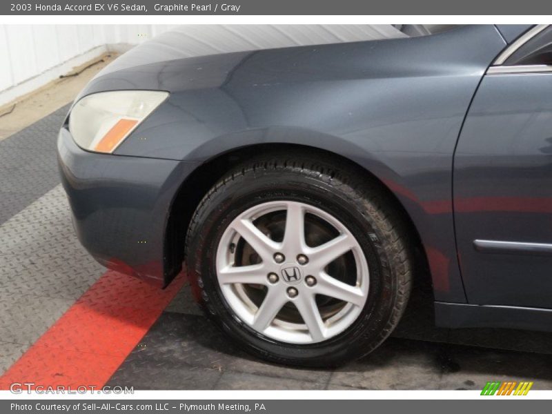 Graphite Pearl / Gray 2003 Honda Accord EX V6 Sedan
