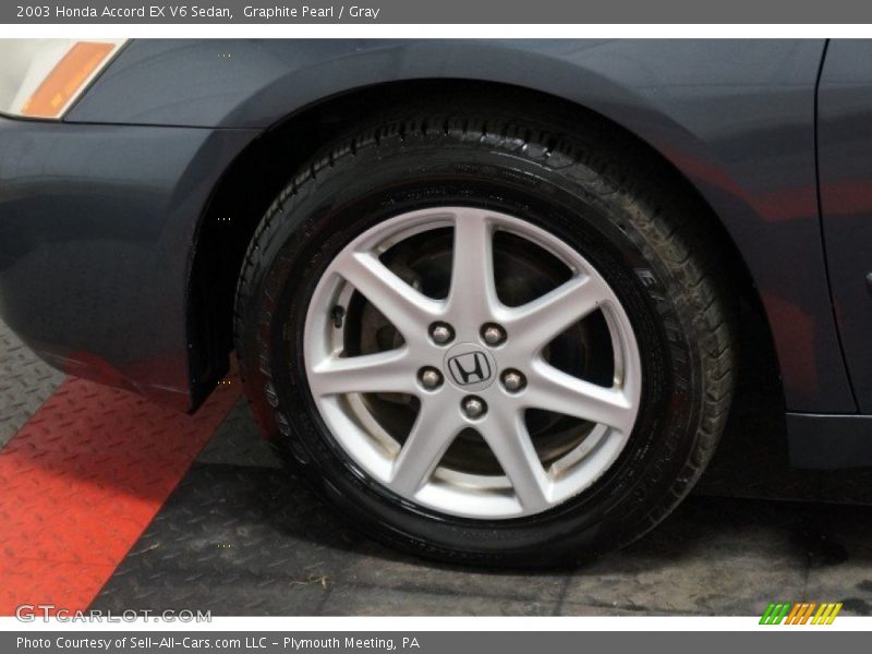 Graphite Pearl / Gray 2003 Honda Accord EX V6 Sedan
