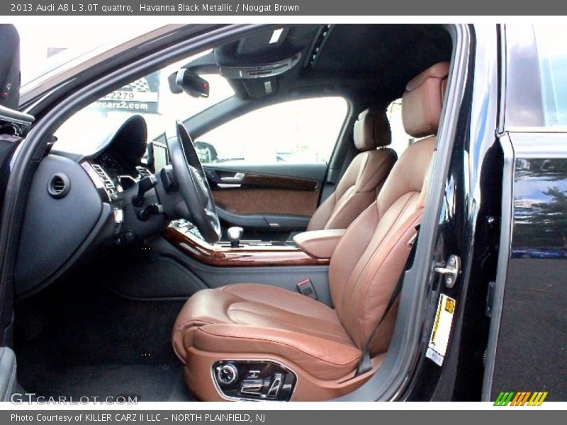  2013 A8 L 3.0T quattro Nougat Brown Interior