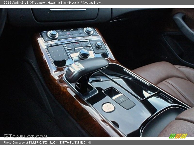 Havanna Black Metallic / Nougat Brown 2013 Audi A8 L 3.0T quattro