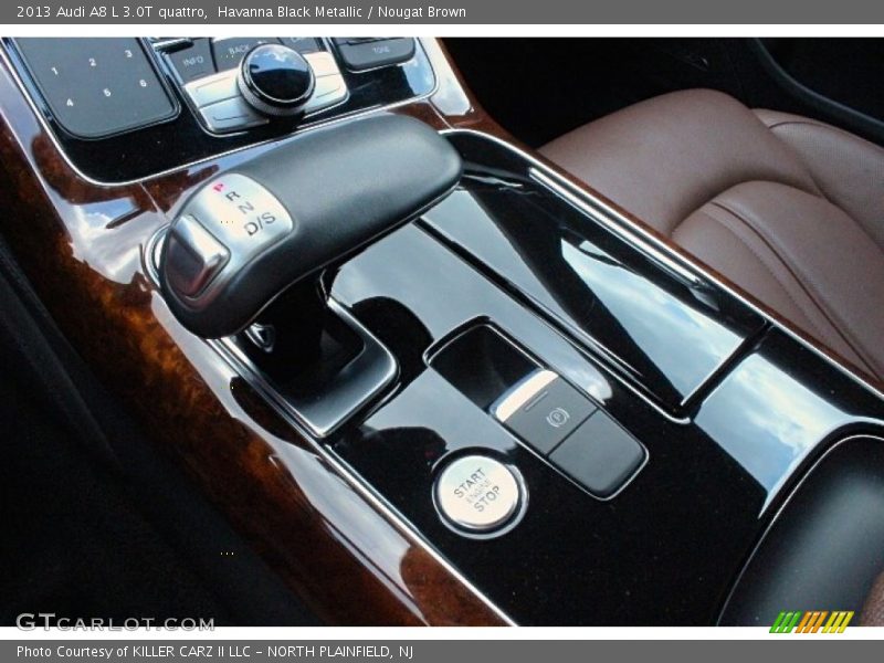 Havanna Black Metallic / Nougat Brown 2013 Audi A8 L 3.0T quattro
