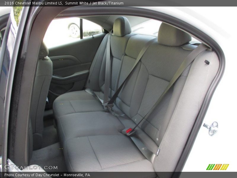 Summit White / Jet Black/Titanium 2016 Chevrolet Malibu Limited LS